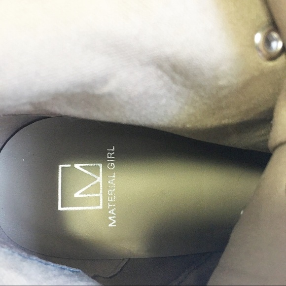 Material Girl Womens Hazil Lace-Up Booties - Picture 9 of 11